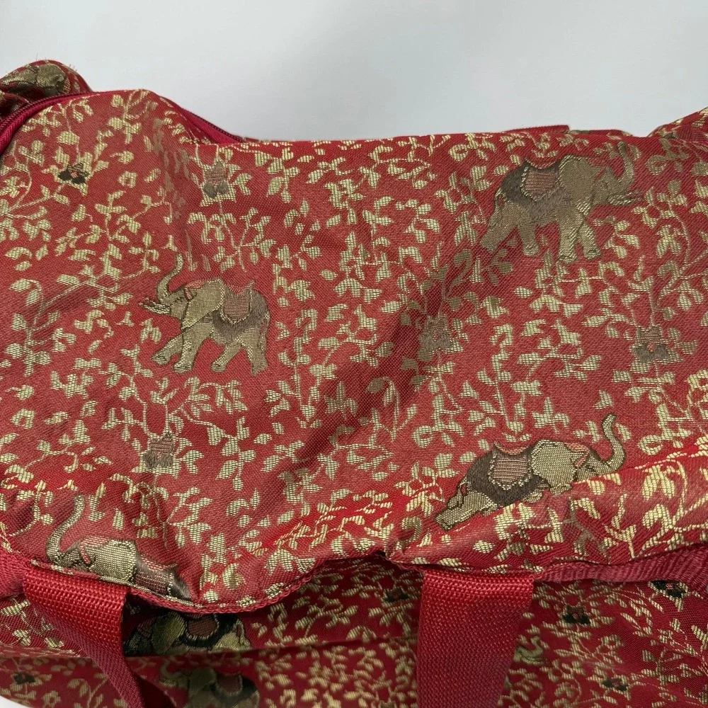 Rare American Flyer Luggage Budapest Personal Bag‎ Metalic Red Carry on